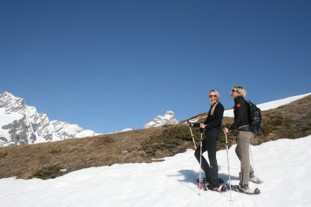 Ciaspole cervinia