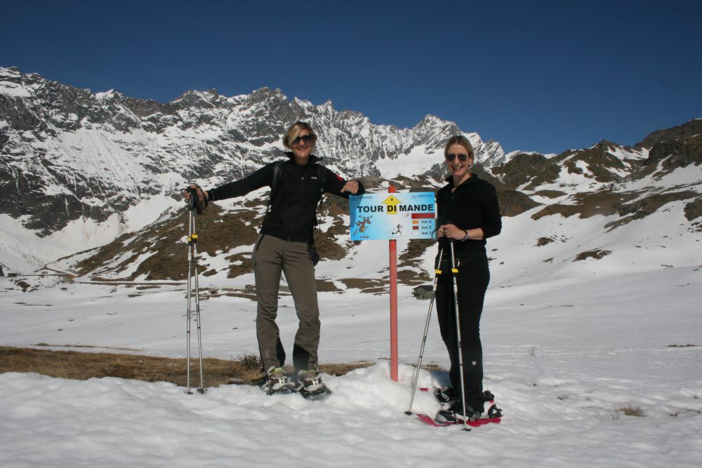 Ciaspole cervinia